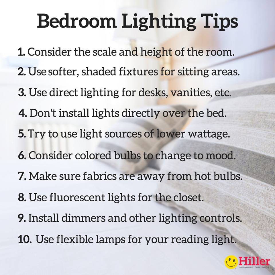 Bedroom Interior Lighting Design Tips