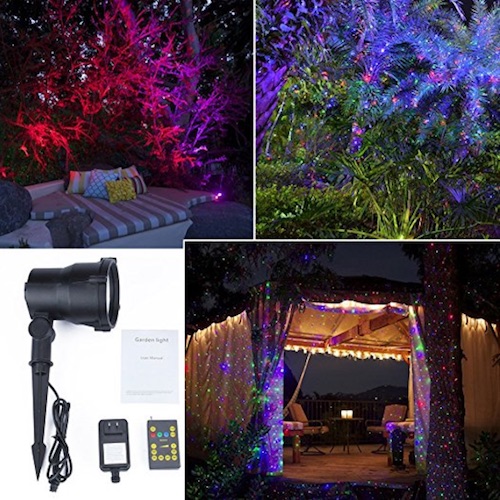 Star Projector Laser Christmas Lights Holiday Laser Lights with remote control