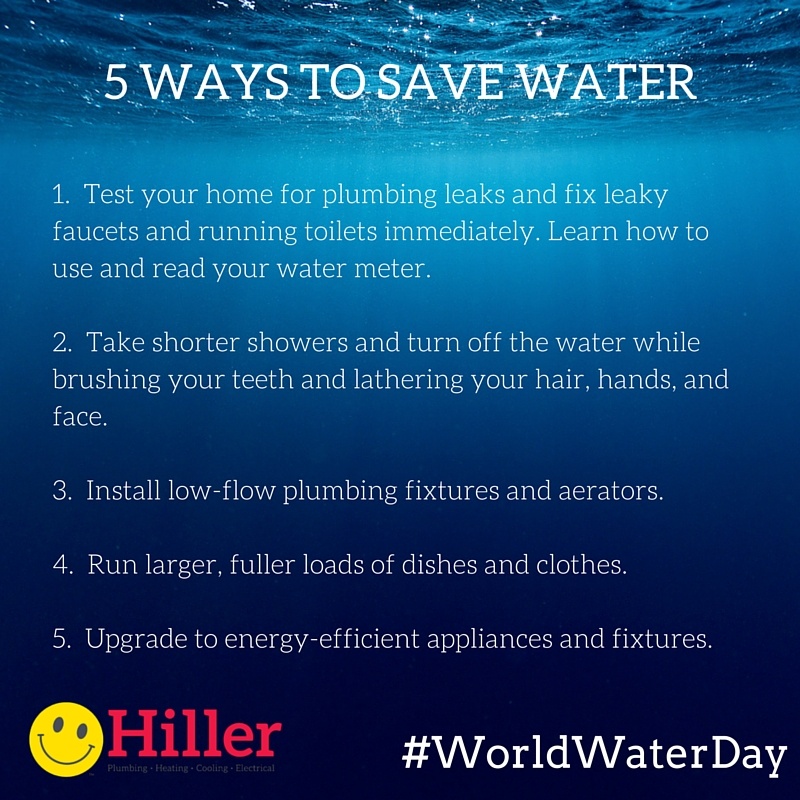 ways to save water