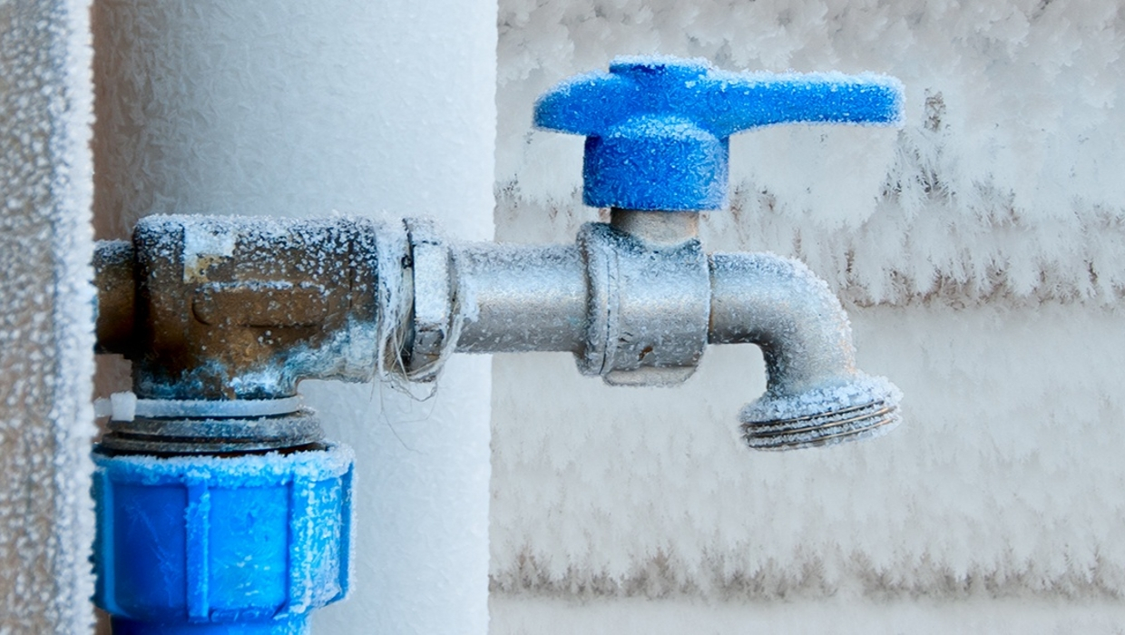 frozen spigot emergency