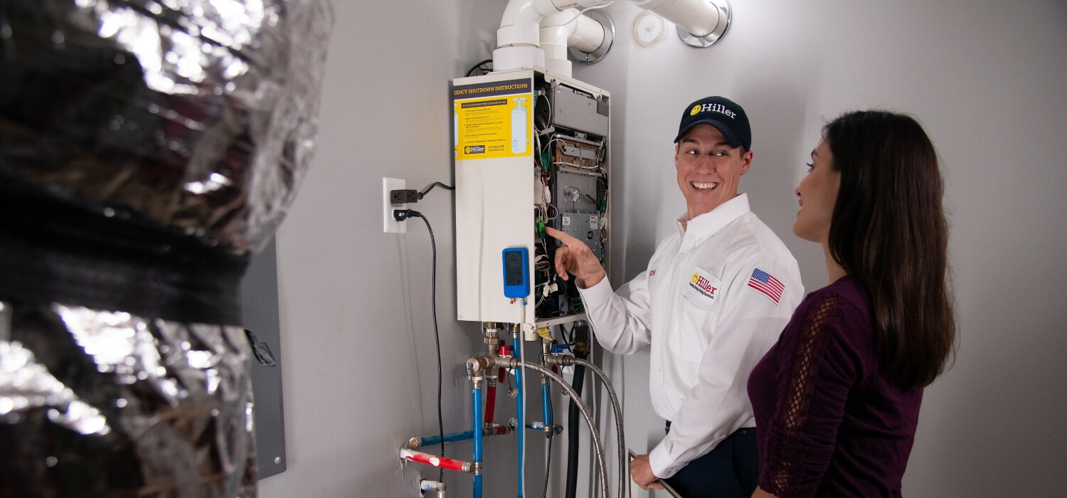 tankless water heater install