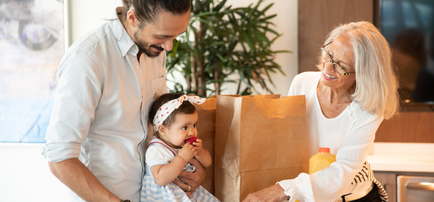 family enjoying peaceful home