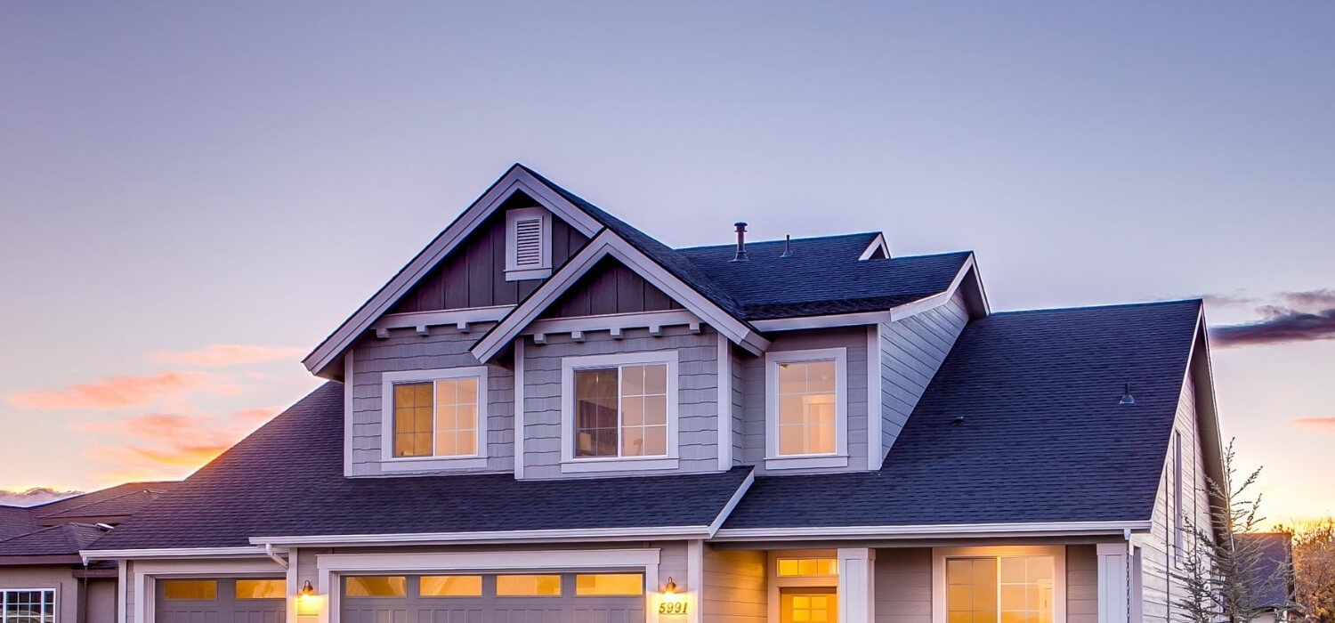 home roof with toilet block ventilation