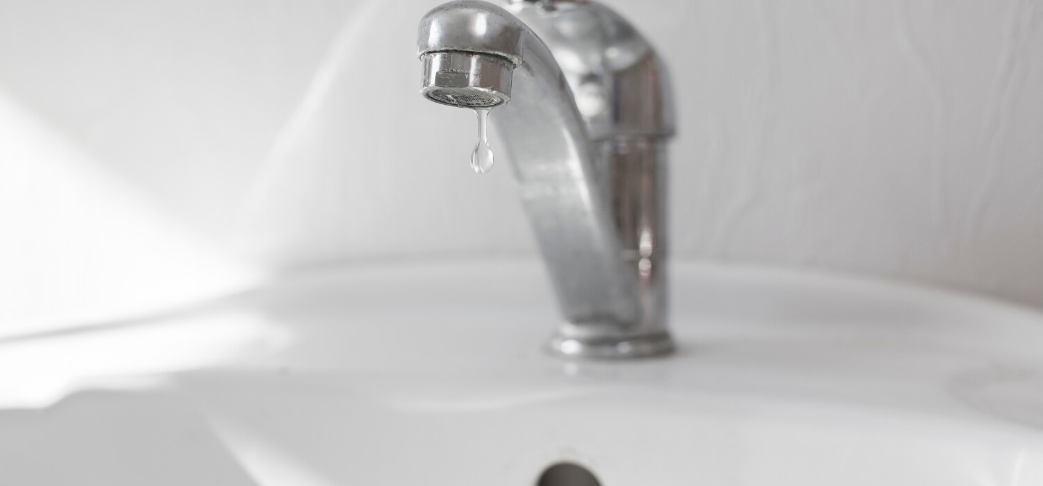 Faucet with a Water Leak