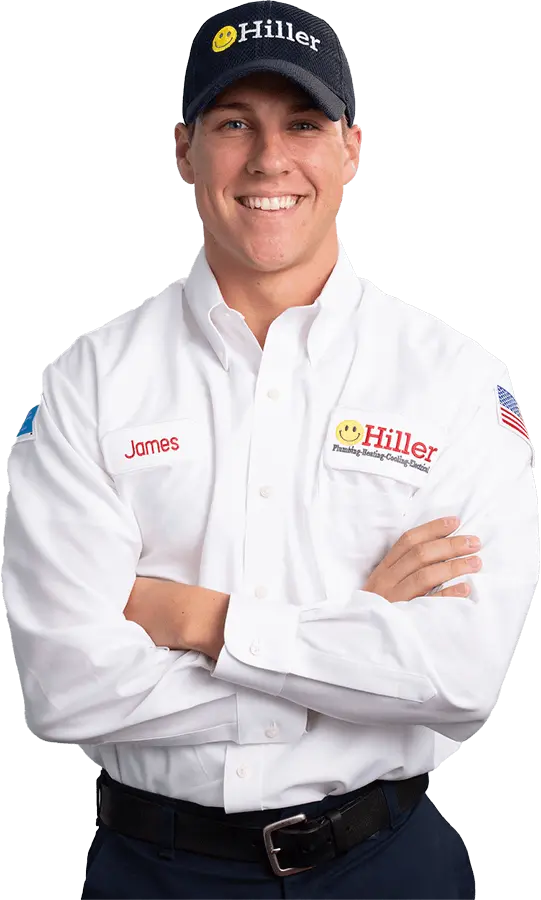 Smiling technician in uniform